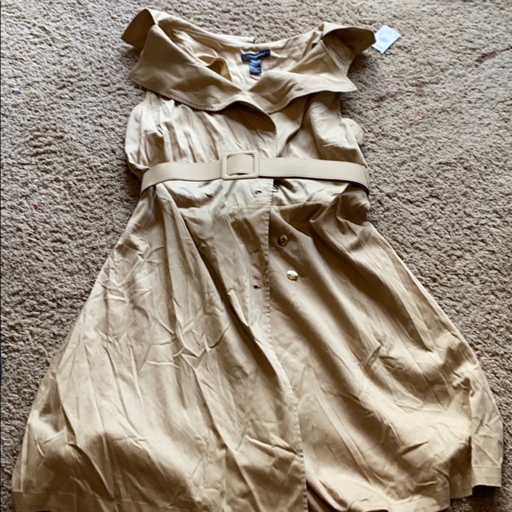 Button front dress